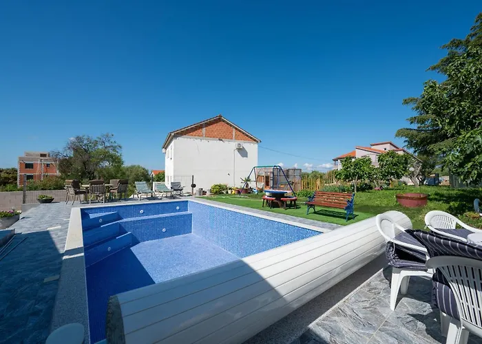 Family-friendly With Swimming Pool Sukosan, Zadar - 24349 *